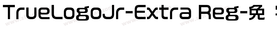 TrueLogoJr-Extra Reg字体转换